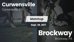 Matchup: Curwensville High Sc vs. Brockway  2018