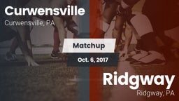 Matchup: Curwensville High Sc vs. Ridgway  2018