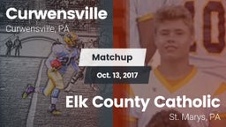 Matchup: Curwensville High Sc vs. Elk County Catholic  2017