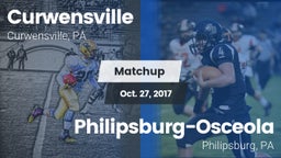 Matchup: Curwensville High Sc vs. Philipsburg-Osceola  2017