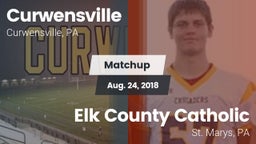 Matchup: Curwensville High Sc vs. Elk County Catholic  2018