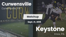 Matchup: Curwensville High Sc vs. Keystone  2018