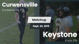 Matchup: Curwensville High Sc vs. Keystone  2019