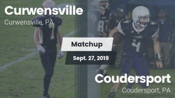 Matchup: Curwensville High Sc vs. Coudersport  2019