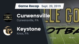 Recap: Curwensville  vs. Keystone  2019
