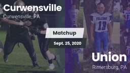 Matchup: Curwensville High Sc vs. Union  2020