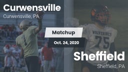 Matchup: Curwensville High Sc vs. Sheffield  2020