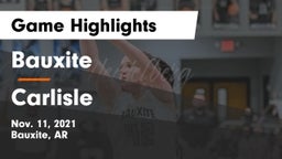 Bauxite  vs Carlisle  Game Highlights - Nov. 11, 2021