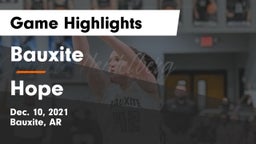 Bauxite  vs Hope  Game Highlights - Dec. 10, 2021