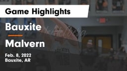 Bauxite  vs Malvern  Game Highlights - Feb. 8, 2022