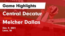 Central Decatur  vs Melcher Dallas Game Highlights - Oct. 9, 2021