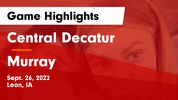 Central Decatur  vs Murray  Game Highlights - Sept. 26, 2022