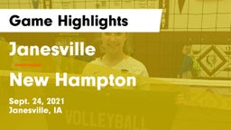 Janesville  vs New Hampton  Game Highlights - Sept. 24, 2021