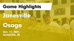 Janesville  vs Osage  Game Highlights - Oct. 11, 2021
