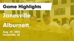 Janesville  vs Alburnett  Game Highlights - Aug. 27, 2022
