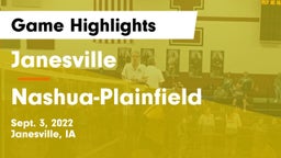 Janesville  vs Nashua-Plainfield  Game Highlights - Sept. 3, 2022