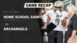 Recap: Home School Saints vs. Archangels 2015