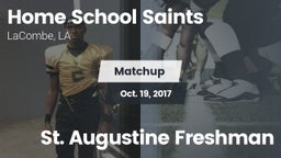 Matchup: Home School Saints vs. St. Augustine  Freshman 2017
