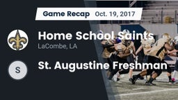 Recap: Home School Saints vs. St. Augustine  Freshman 2017