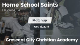 Matchup: Home School Saints vs. Crescent City Christian Academy 2018