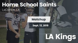 Matchup: Home School Saints vs. LA Kings 2019