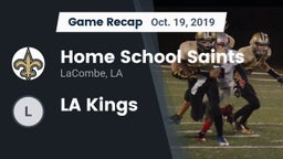 Recap: Home School Saints vs. LA Kings 2019