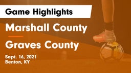 Marshall County  vs Graves County Game Highlights - Sept. 16, 2021