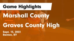 Marshall County  vs Graves County High Game Highlights - Sept. 15, 2022