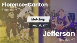 Matchup: Florence-Carlton vs. Jefferson  2017