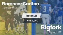 Matchup: Florence-Carlton vs. Bigfork  2017