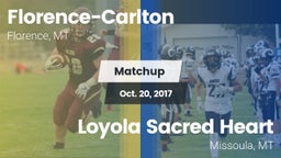 Matchup: Florence-Carlton vs. Loyola Sacred Heart  2017
