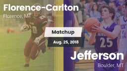 Matchup: Florence-Carlton vs. Jefferson  2018