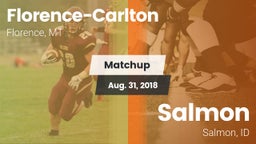 Matchup: Florence-Carlton vs. Salmon  2018