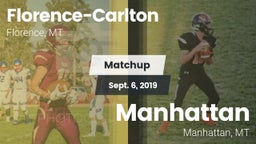 Matchup: Florence-Carlton vs. Manhattan  2019