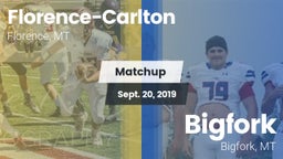 Matchup: Florence-Carlton vs. Bigfork  2019