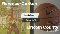 Matchup: Florence-Carlton vs. Lincoln County  2019