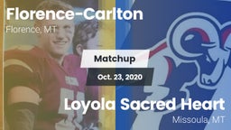 Matchup: Florence-Carlton vs. Loyola Sacred Heart  2020