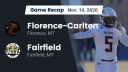 Recap: Florence-Carlton  vs. Fairfield  2020