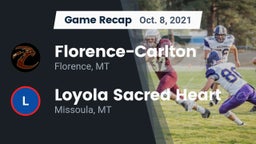Recap: Florence-Carlton  vs. Loyola Sacred Heart  2021