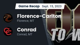 Recap: Florence-Carlton  vs. Conrad  2023