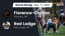 Recap: Florence-Carlton  vs. Red Lodge  2023