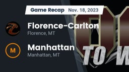Recap: Florence-Carlton  vs. Manhattan  2023