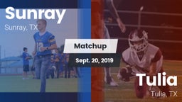 Matchup: Sunray  vs. Tulia  2019
