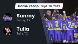 Recap: Sunray  vs. Tulia  2019