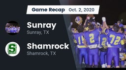 Recap: Sunray  vs. Shamrock  2020