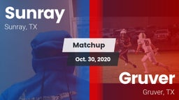 Matchup: Sunray  vs. Gruver  2020