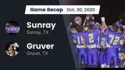 Recap: Sunray  vs. Gruver  2020
