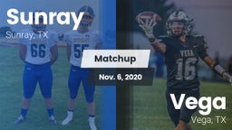 Matchup: Sunray  vs. Vega  2020