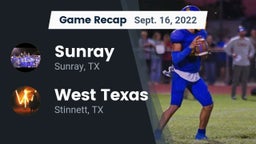 Recap: Sunray  vs. West Texas  2022
