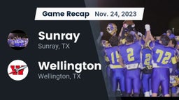 Recap: Sunray  vs. Wellington  2023